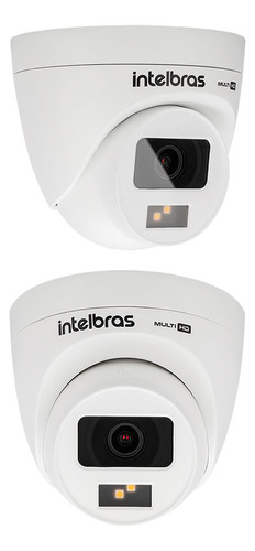 Kit 2 Câmeras 2 Megas 20m Vhd 1220 D Full Color Intelbras