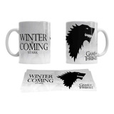 Taza Game Of Thrones Casa Stark / Cerámica 330 Ml.