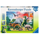 Ravensburger Rompecabezas Dinosaurios Prehistoricos 100 Piez