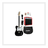 Smithfire Telecaster Paquete Guitarra Eléctrica Amplificador Orientación De La Mano Diestro