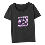 Camiseta De Mujer Camiseta Básica Ropa Deportiva Camisa De