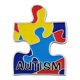 Pinmart Autism Awarness - Pin De Solapa Esmaltado, Multicolo