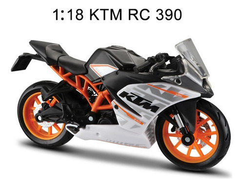 Ktm 1290 Super Duke R Miniatura Metal Moto De Carretera 1/18