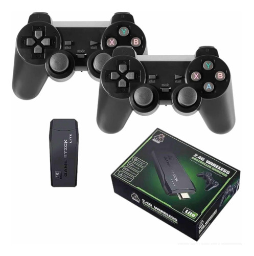 Stick Game Hdmi 2 Joystick Inalambricos 9 Emuladores 3800