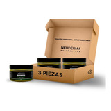 Kit Pomada Para Peinar Fijación Extra Fuerte 3 Pzs (verde)