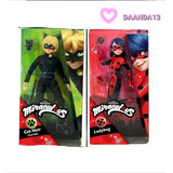 Lady Bug Cat Noir Miraculous Bandai Muñecos Originales