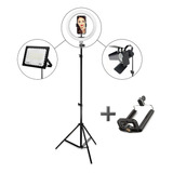 Tripé Para Celular Webcam Câmera Ringlight 2,10 Qualidade