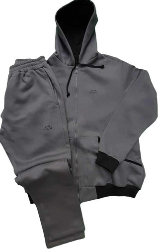 Conjunto Friza Hombre Talles Grandes 6-7 Campera Y Pantalón.