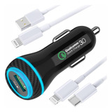 Moca - Cargador Rpido Para iPhone 51 W, Usb C De Doble Puert