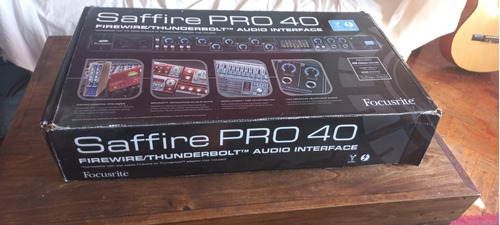 Focusrite Saffire Pro 40 - Firewire/thunderbolt