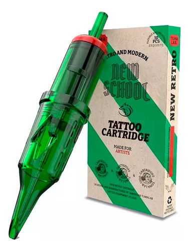 Cartucho Para Tatuaje Profesional Tuma Rl Round Liner 10pz