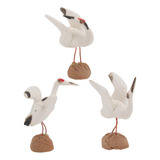 Estatua De Pájaros Falsos Para Jardín Kit Miniatura De Cerám