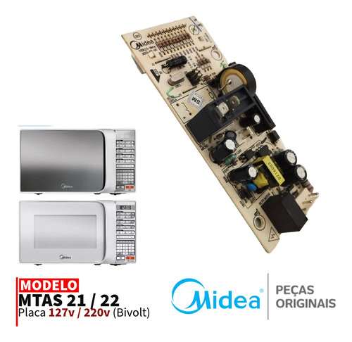 Placa Microondas Electrolux Me28x / Me28g 127v (usada)