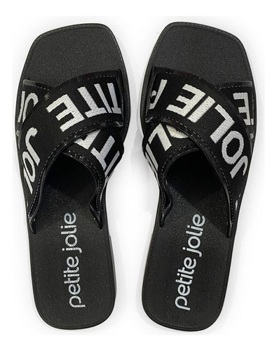 Chinelo Petite Jolie Vibe Preto Pj6437