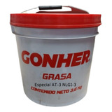 Grasa Especial At-3 Nlgi-3 Alta Temperatura Gonher 3.5 Kg