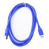 Cable Usb Macho-macho, 3.0, 2 Metros. En Bolsa.