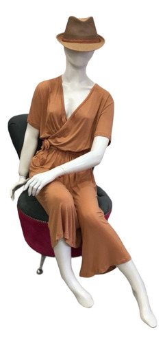 Maniquí Sentado, Pose, Mujer, Fibra Vidrio Usado