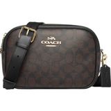 Bolsa Coach Original Mujer Jamie Camera Bag Medium Cafe Logo