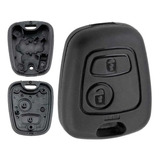 Carcasa Control Remoto Peugeot 206 - 207   2 Botones C/logo