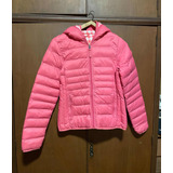 Campera Puffer. Color Rosa. Talle M.