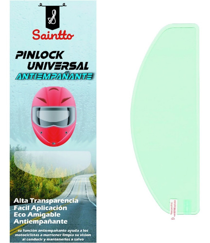 5 Pinlock Universal Antiempañante Genérico Para Casco Moto
