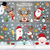 248 Reutilizable Pegatinas Navidad Para Ventanas Decoracion