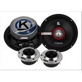 Set De Medios 6.5 Open Show 200w Rms 2 Vias Krack Ktm-6520xp