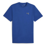 Polera Puma Better Essentials Tee Azul Hombre