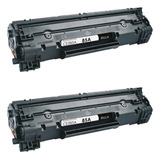 2 Toner Genericos Ce285a Para Impresora Laserjet Pro P1102w