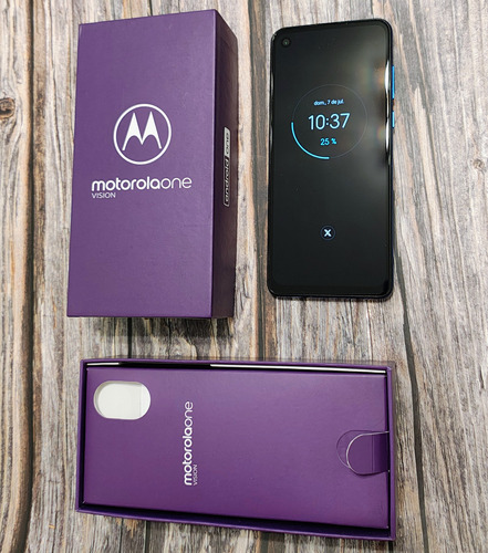 Motorola One Vision 128 Gb  Azul Zafiro 4 Gb Ram