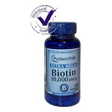 Vitamina Biotina 10000 Mcg Puritans Pride - 100 Softgels