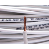 Cable Flexible Automotriz Calibre 12 Blanco Rollo 30 Metros