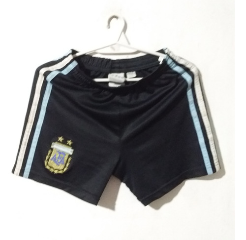 Short De Seleccion Argentina 2009 adidas Original Talle Niño