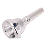 Boquilla De Trombón Alto Universal Chapado En Plata 12c