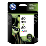 Cartuchos De Tinta Hp 60 Negro/tri-color (paquete De 2) |