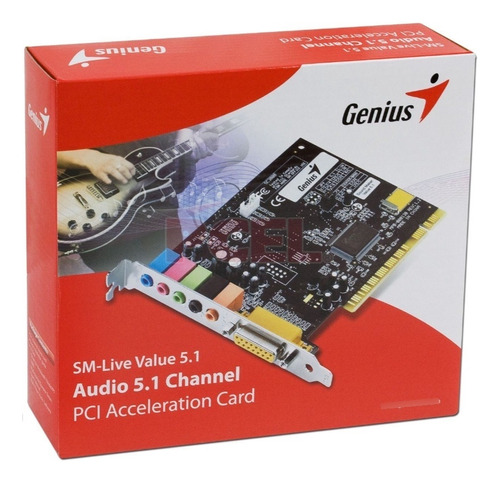 Placa De Sonido Genius Sm-live Value 5.1