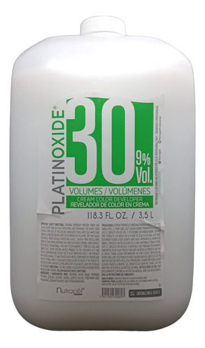 Platinoxide 30 Vol. Galon 1 Pz Nutrapel 3.5 Lts 