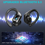 Auricador Inalámbrico Sport, Auriculares Bluetooth 5.3 Con M