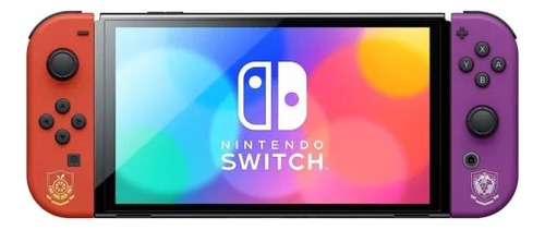 Nintendo Switch Oled 64gb Scarlet Y Violet Con 23 Juegos 