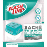 Sachê Evita Mofo Reutilizável Armários Closet Flash Limp