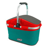 Canasta Conservadora Portable Tecno Cooler 23 Lt. Green