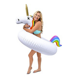 Gofloats Unicorn Pool Float Party Tube - Balsas Inflables, A