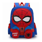 Mochila Spiderman Escolar Preescolar Kinder Impermeable 2023