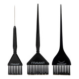 Family Pack Brush Set Black Pack X 3 Framar