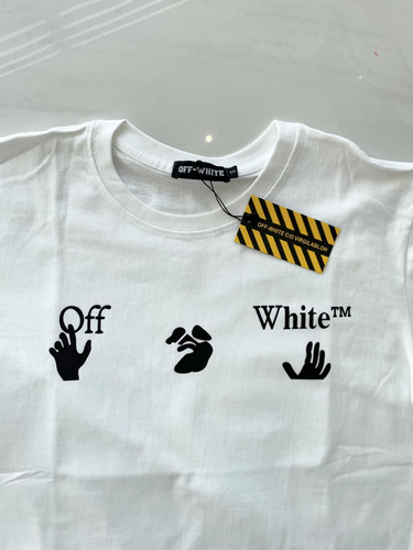 Playera Off White En Liquidación!!!