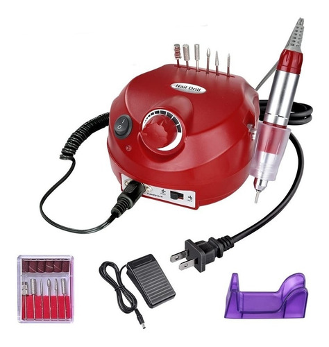 Pulidor Uñas Electrico Pedicure Manicure Profesional 110v