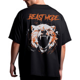 Playera Deadlift Beast Mode Oso / Unisex /oversize