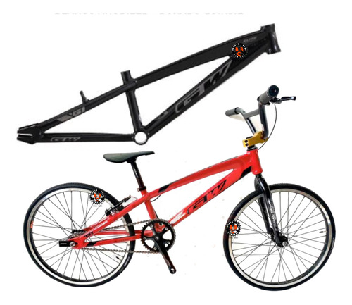 Bicicleta Gw Rin 20 Elite Micro Serie G1 Aluminio 1.0-1.25 M