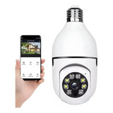 Cámara Wifi 360° Bombilla Audio Bidireccional Socket App Cel