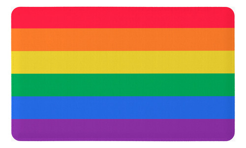 Tapete De Quarto Estampado Bandeiras Cores Lgbt 60cm X 40cm